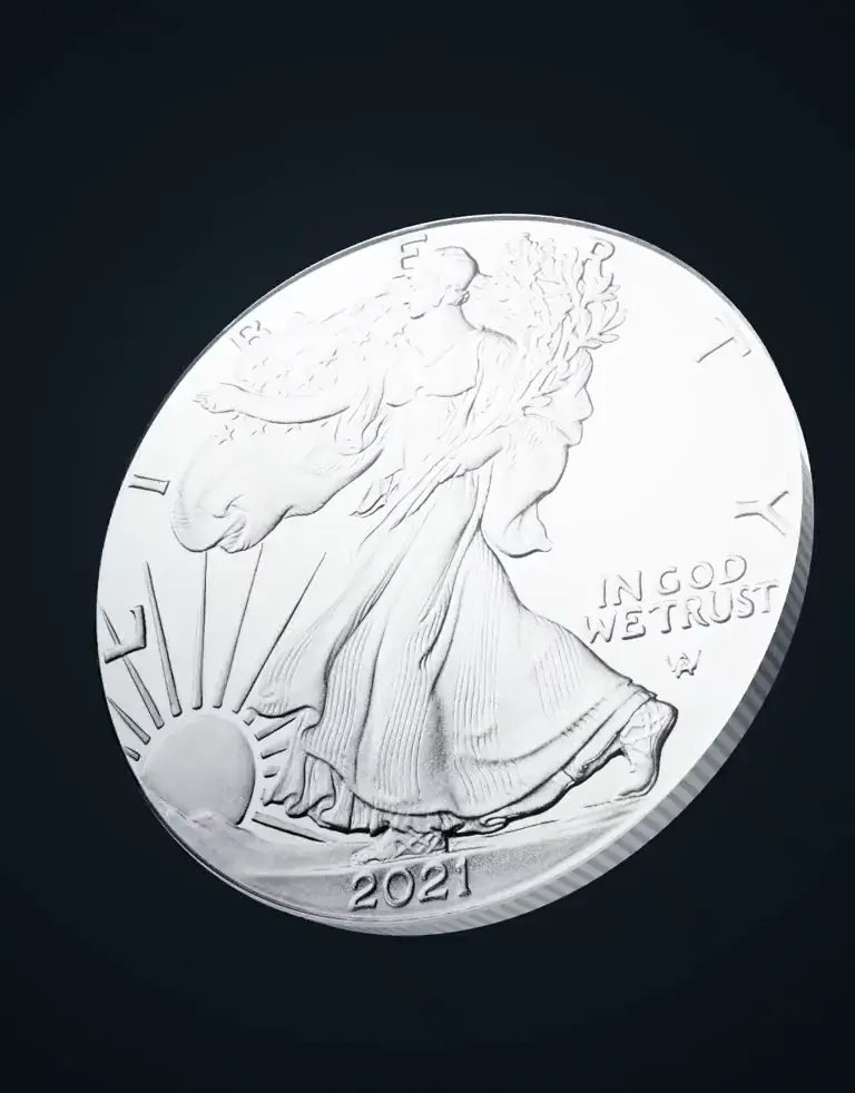 Animated Silver Eagle resonance visualization